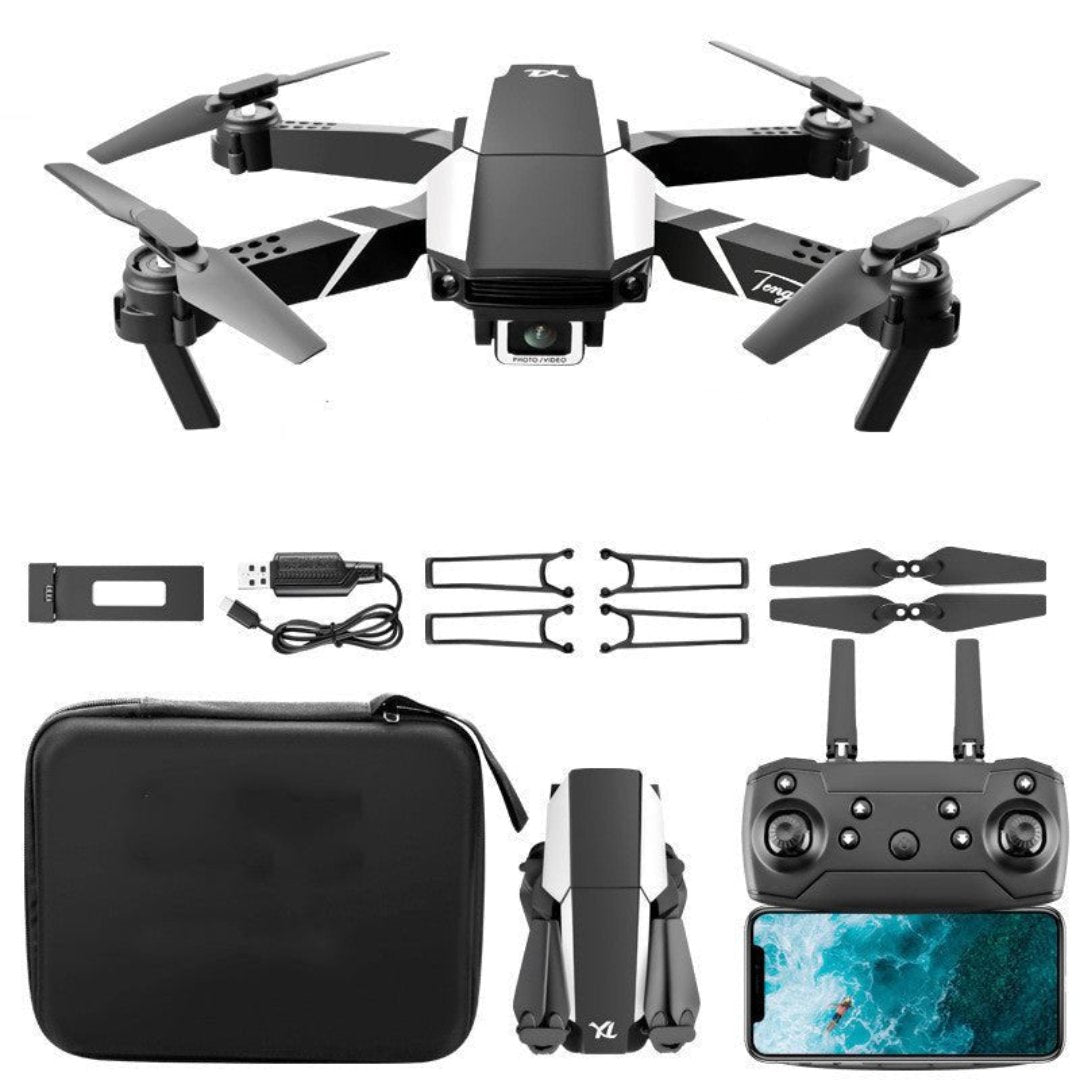 Folding remote control drone with 4K dual camera for high-definition aerial photography